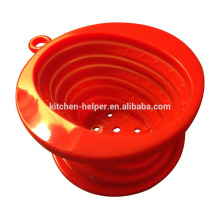 China Professional Hersteller Lebensmittel Grade Hitzebeständige Faltbare Vietnam Stil Silikon Kaffee Dripper / Silikon Kaffee Filter